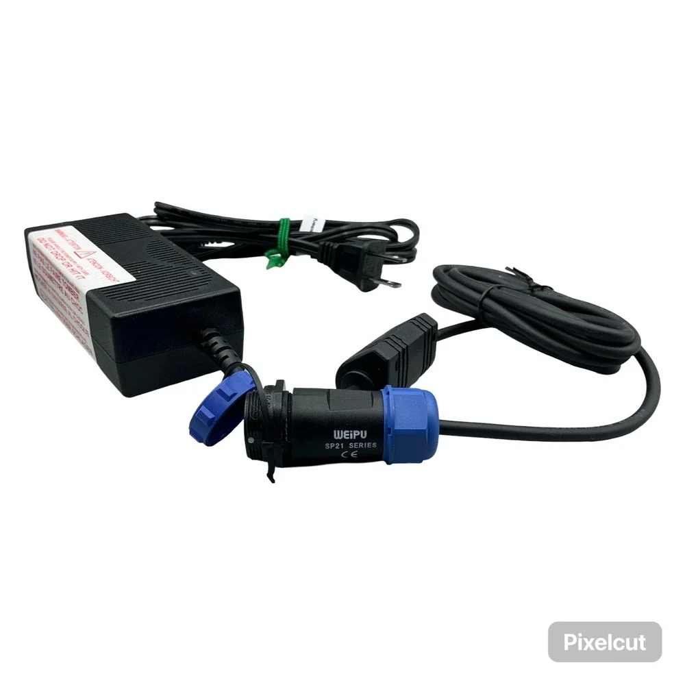 GlobTek GTM96600-6524-R2 Medical Power Supply 24V 2.70A 65W Weipu SP21 Connector